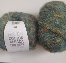 Load image into Gallery viewer, Rico Fashion Cotton Alpaca Fun Neps 50g