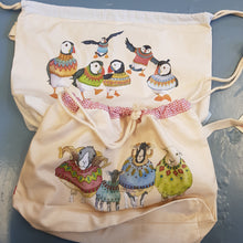 Load image into Gallery viewer, Emma Ball designs, large project bag