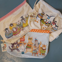 Load image into Gallery viewer, Emma Ball designs, large project bag