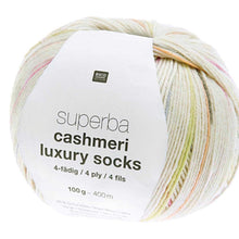 Load image into Gallery viewer, Rico luxury  Cashmeri sock 100g