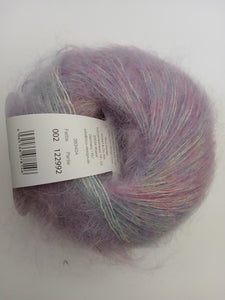 Rico Essential Superkid Mohair loves Silk . Cute Confetti,  and Spray Spray