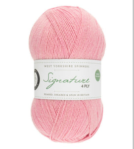 West Yorkshire spinners Signature sock yarn. Solids