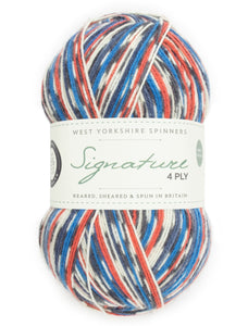 West Yorkshire spinners Country Birds Sock yarn
