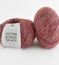 Load image into Gallery viewer, Rico Fashion Cotton Alpaca Fun Neps 50g
