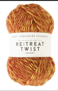 West Yorkshire Spinners.  Retreat Twist. Chunky
