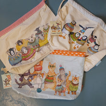 Load image into Gallery viewer, Emma Ball designs,  large project bag
