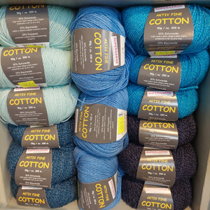 Supergarne Aktiv Fine Cotton /Wool 4ply 50g